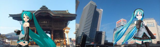 すれ違う二人 祐遊 車中漫談p さんのイラスト ニコニコ静画 イラスト