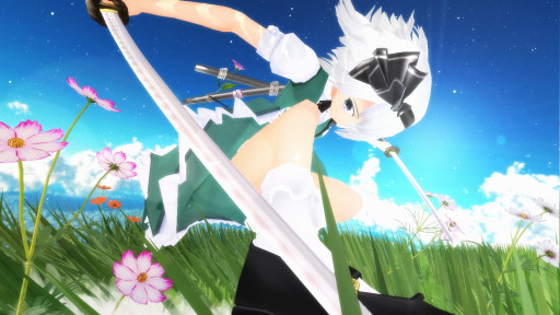 Mmd 魂魄妖夢 くうりん風凜 さんのイラスト ニコニコ静画 イラスト