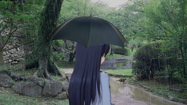 雨の景色