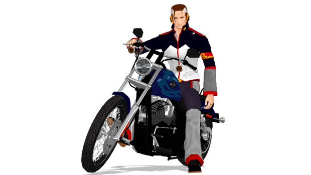 ハーレーモデルが来てたので Hal556on さんのイラスト ニコニコ静画 イラスト