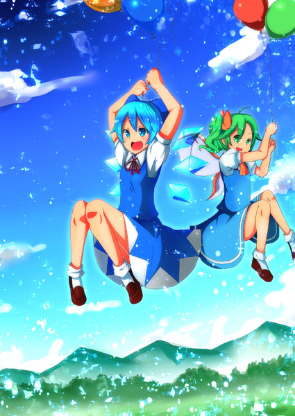 ふうせんチルノ Babaseimaizyo さんのイラスト ニコニコ静画 イラスト