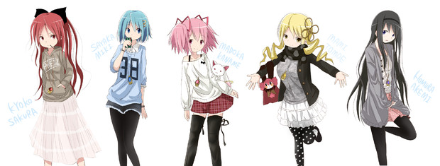私服 マギカ 文字なし U U さんのイラスト ニコニコ静画 イラスト