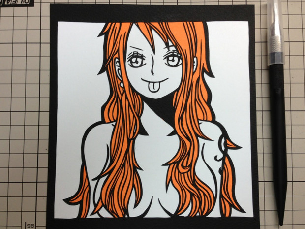 切り絵 ナミ ねこまじん さんのイラスト ニコニコ静画 イラスト