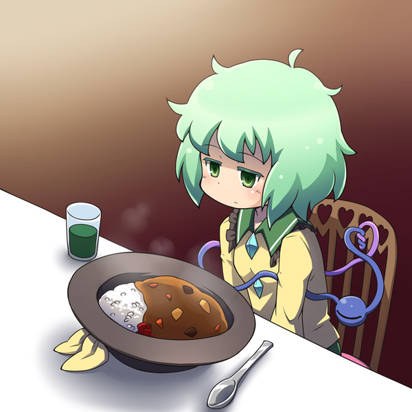 こいしちゃんの帽子ってなんかカレー皿に似てるよね 陣之内 旭 盟 さんのイラスト ニコニコ静画 イラスト
