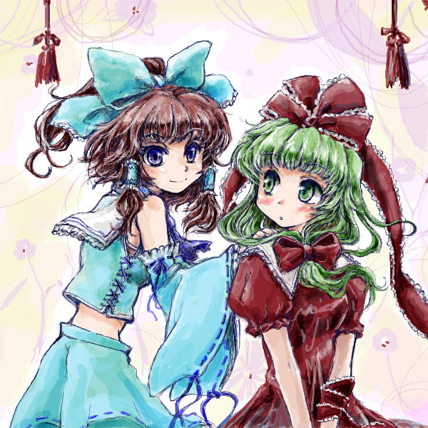 お内裏様役は蒼巫女さん / ななしー さんのイラスト ニコニコ静画 (イラスト)