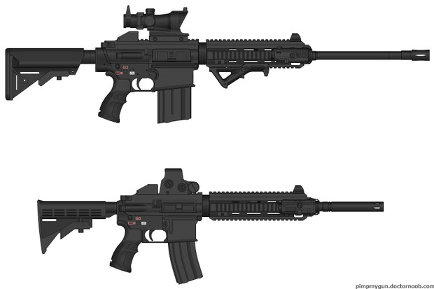 カービンモデル(※DM用架空銃)