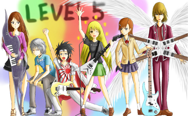 Level5でバンド組ませてみた シャトル さんのイラスト ニコニコ静画 イラスト