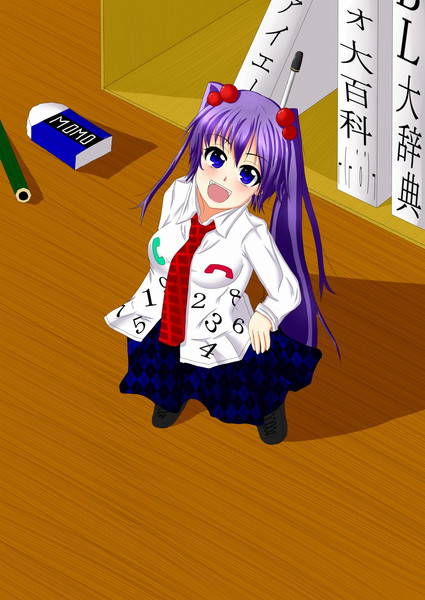 前に描いた携帯擬人化の今の画力での描き直し W 真田 さんのイラスト ニコニコ静画 イラスト