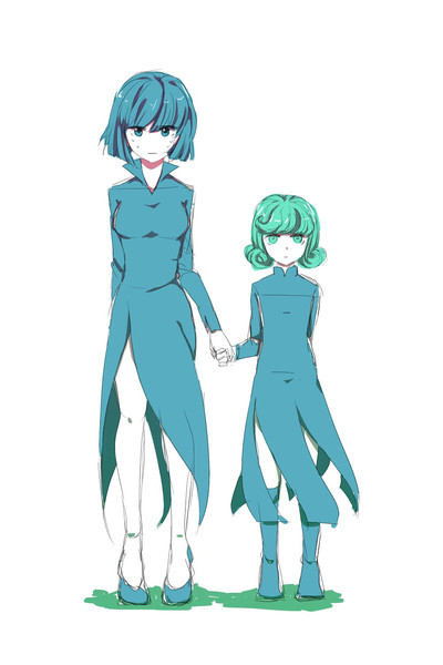右が姉で左が妹 湯井 さんのイラスト ニコニコ静画 イラスト