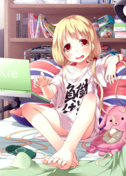 ニートのベッドは生活空間 かごのとり ゆりかご さんのイラスト ニコニコ静画 イラスト