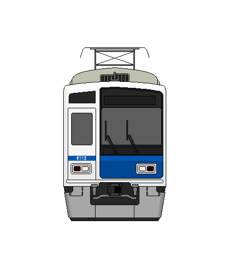 正面画　西武6000系副都心線乗り入れ対応車