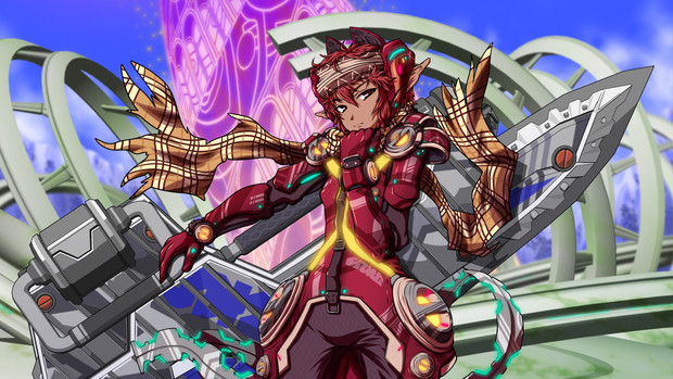 Pso2 ヒナ タルナーダ装備 Fue さんのイラスト ニコニコ静画 イラスト