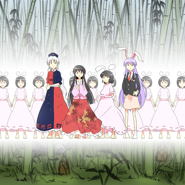 迷いの竹林の奥深く クロ さんのイラスト ニコニコ静画 イラスト