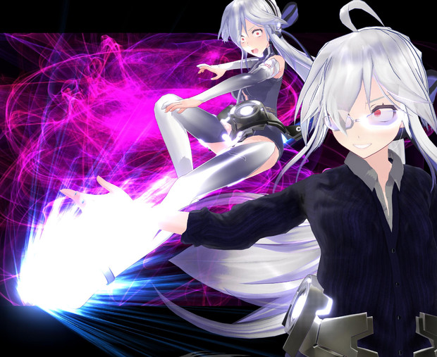 Vocarider Haku Mmdモデル配布あり ヴェゾン さんのイラスト ニコニコ静画 イラスト