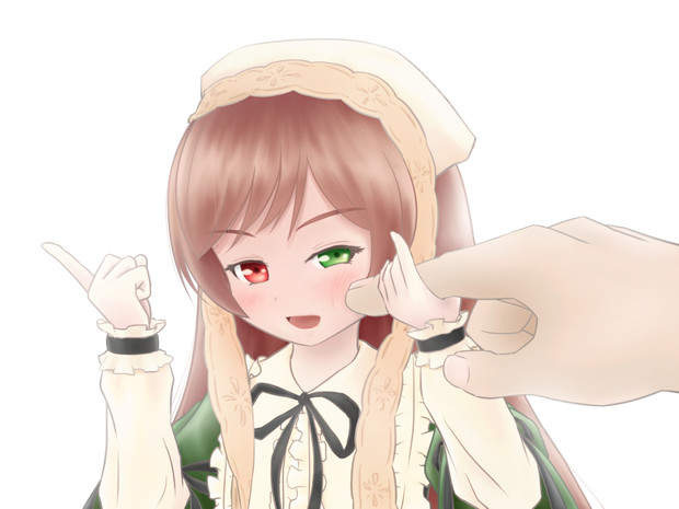 す 翠星石の頬に触れられるなんて わむ さんのイラスト ニコニコ静画 イラスト