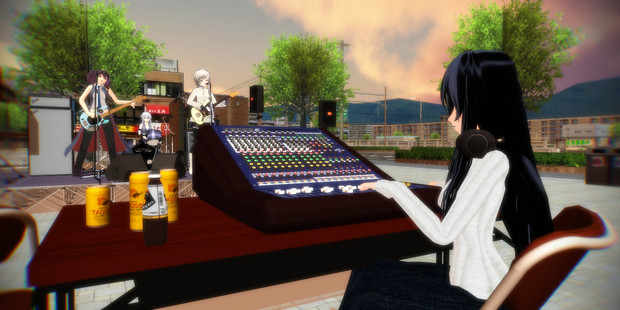 Mmdアクセ配布 16ｃｈオーディオミキサーつくりました パチモン Airbabe さんのイラスト ニコニコ静画 イラスト