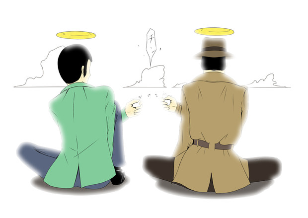 ルパンと銭形 初代 ひまにい さんのイラスト ニコニコ静画 イラスト