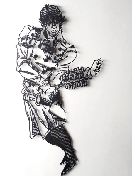 【切り絵】ディ・ス・コ【ジョジョ】 / ぶち1 さんのイラスト ニコニコ静画 (イラスト)