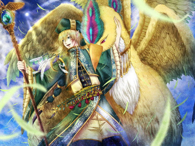 鳥使いの少年 Kb さんのイラスト ニコニコ静画 イラスト