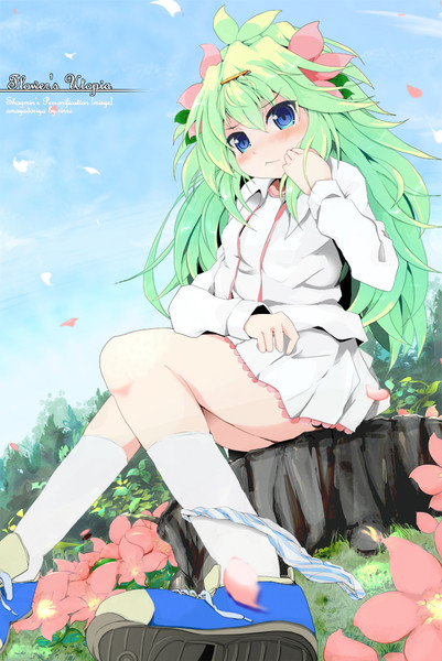 シェイミ擬人化 りんろきゅーそ さんのイラスト ニコニコ静画 イラスト
