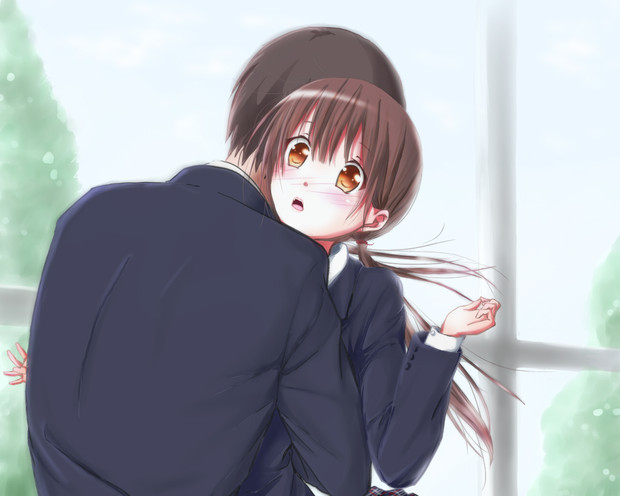 抱き寄せる ニコニコ静画 イラスト
