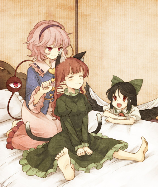 髪梳きお燐ちゃん うりん さんのイラスト ニコニコ静画 イラスト