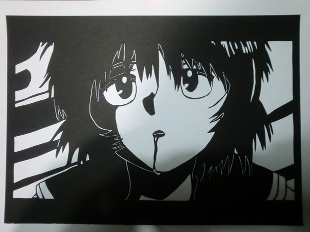 切り絵 何となく 卜部美琴を切りました のいじー さんのイラスト ニコニコ静画 イラスト