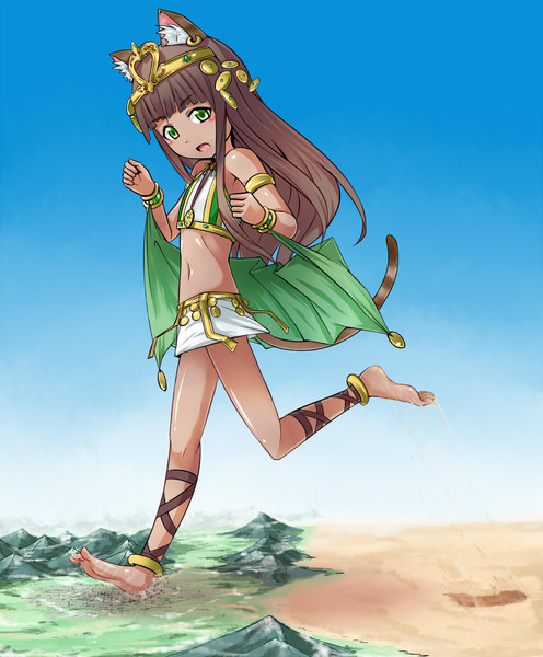 バステトちゃん出なかった記念 寺田落子 さんのイラスト ニコニコ静画 イラスト