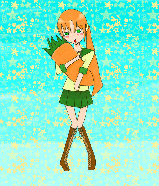 野菜擬人化 にんじん ひよこ丸 さんのイラスト ニコニコ静画 イラスト
