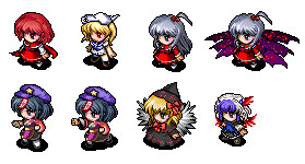 教授 神綺他ドット絵 魚鱗 さんのイラスト ニコニコ静画 イラスト
