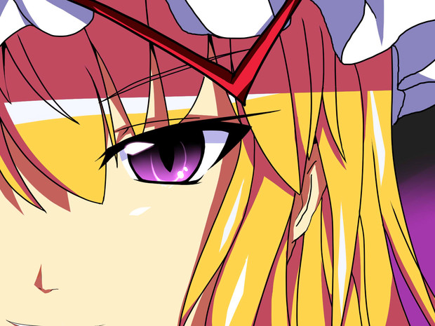 紫 あなたにだけ特別に見せてあげる 弾幕結界 を 恭介 さんのイラスト ニコニコ静画 イラスト