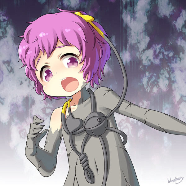 徐々に石化するさとりさま Blueberry さんのイラスト ニコニコ静画 イラスト