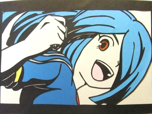風丸 切り絵 和泉 さんのイラスト ニコニコ静画 イラスト