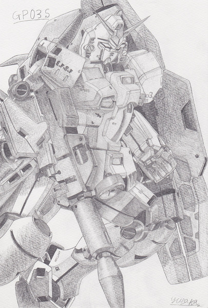 ガンダム試作３号機ステイメン Gp03s Yutaka さんのイラスト ニコニコ静画 イラスト