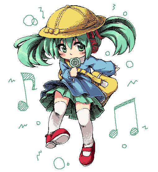 園児ミク るつぼ さんのイラスト ニコニコ静画 イラスト