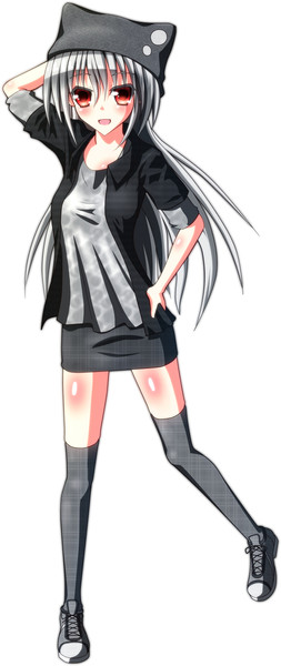 女の子 白髪 糖分王 さんのイラスト ニコニコ静画 イラスト
