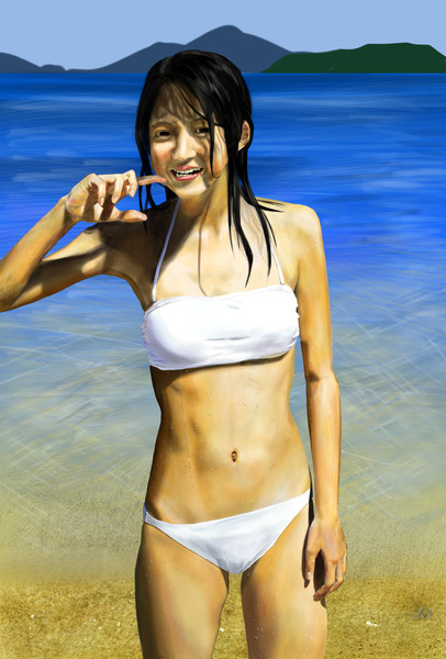 人物画像模写 Nekoti さんのイラスト ニコニコ静画 イラスト