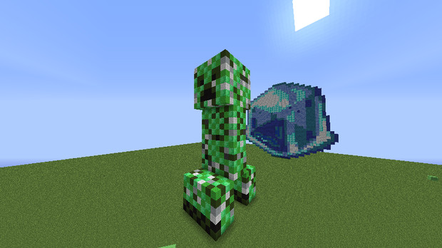 Minecraft 匠を羊毛などで再現してみた アイゼン さんのイラスト ニコニコ静画 イラスト