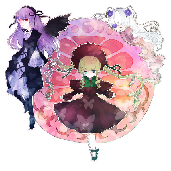 真紅と水銀燈と雪華綺晶 ひさぎ さんのイラスト ニコニコ静画 イラスト