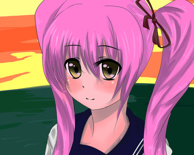 ピンク髪でツインテールな うこ さんのイラスト ニコニコ静画 イラスト