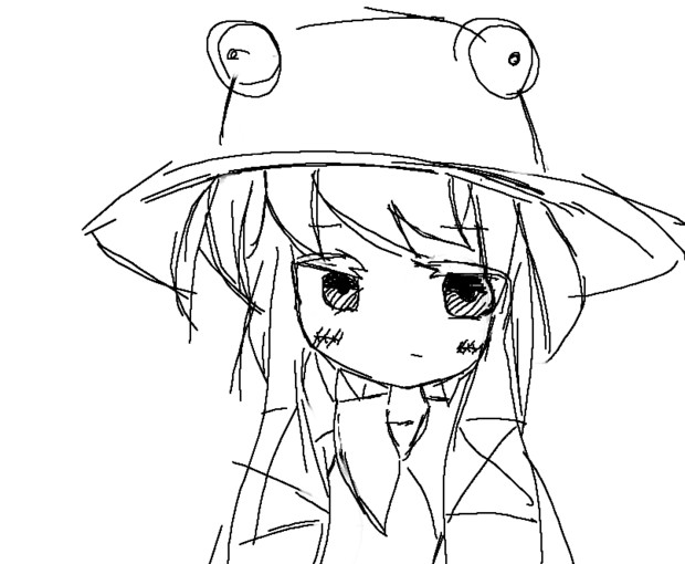 Pixivチャットでちょいと落書き Mlk さんのイラスト ニコニコ静画 イラスト