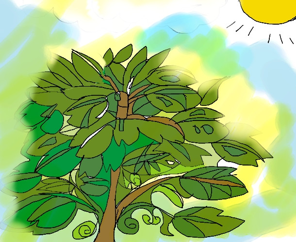 プラタナスの木 ニコニコ静画 イラスト