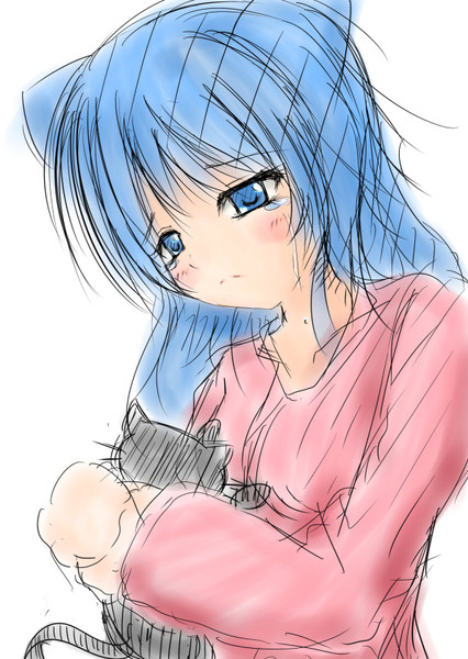 うちのこで 泣き顔練習 W ﾌﾞﾜｯ 柊むぅ 闇医者 さんのイラスト ニコニコ静画 イラスト