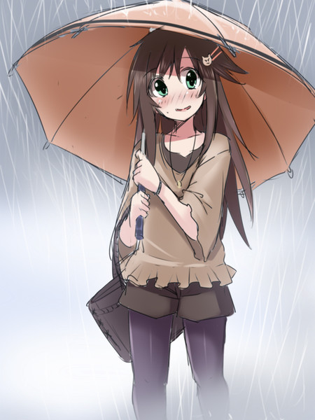 雨の中センバツを見に行く姫川姉貴