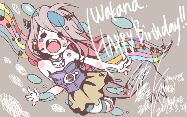 ロックなにゃんにゃん 神薙 流 さんのイラスト ニコニコ静画 イラスト
