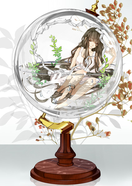 ガラスの中の世界 ピーコ さんのイラスト ニコニコ静画 イラスト