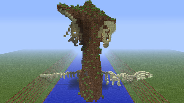 Minecraft 古代ノ橋 橋コン Kuwanario さんのイラスト ニコニコ静画 イラスト
