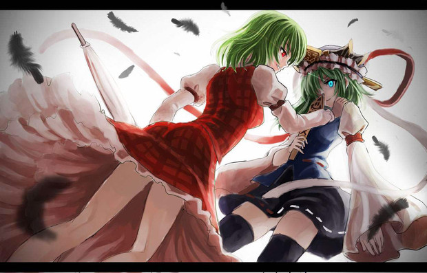 幽香vs映姫 ニコニコ静画 イラスト