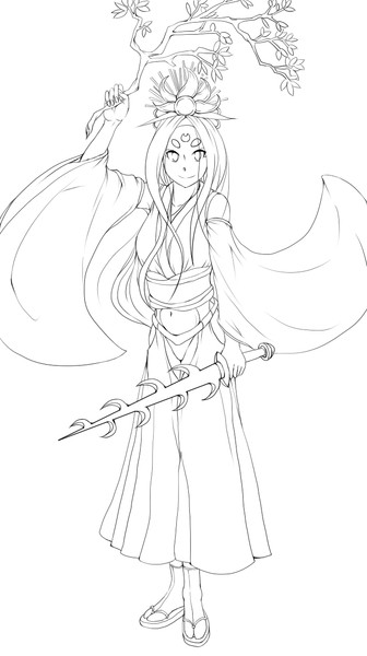 鬼属性 天照大神 あまてらすおおみかみ ハル さんのイラスト ニコニコ静画 イラスト