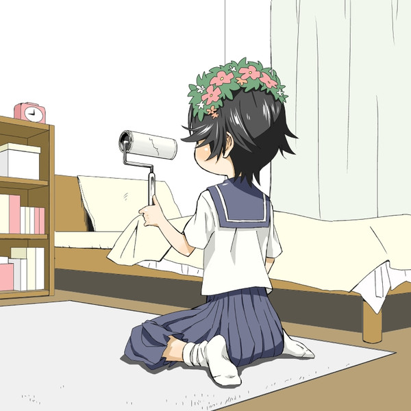 コロコロをかけます 下神木るこ さんのイラスト ニコニコ静画 イラスト